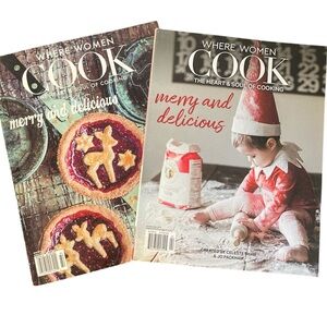 Where Women Cook Holiday Issues 2018 and 2019